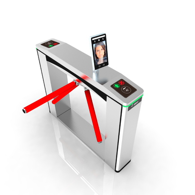 RS232 Turnstiles با امنیت بالا Face Identify، گردان دو جهته اثر انگشت